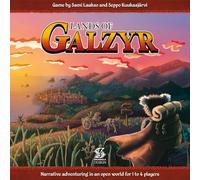 Snowdale Design - The Land of GALZYR - Board Game - Versión inglesa - Multicolor, pieza única