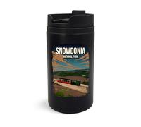 Snowdonia England National Park Train - Taza de viaje, vaso de viaje, taza de café aislada, taza portátil