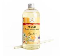 SNOWDVANCE Ambientador Mikado Reposición- Incluye Sticks de Recambio - Fragancia Duradera - Ideal para el Hogar, Baño, Casa - 500 ml (Azahar)