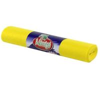 SNOWDVANCE Rollo de bayeta sintética Amarilla precortado, Bayetas Cocina,Limpia Hogar e Oficina, 4 Metros de Largo, 10 bayetas aproximada