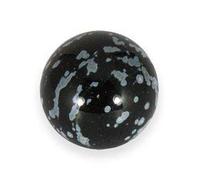 Snowflake Obsidian Crystal Sphere ~2.5cm by CrystalAge