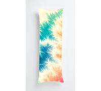 Snowflake Orange Body Pillow Case Cover 50x135cm, Long Backrest Cushion Pillow Protector with Zipper, Decorative Bedding Pillowcase, Soft Body Pillow Cover for Couch Bedroom Blue
