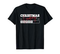 Snowflakes Magic Christmas Loading Invierno Diversión Alegría Vacaciones Camiseta