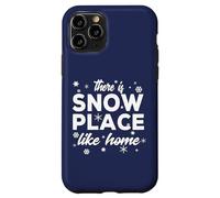 Snowflakes There Is Snow Place Like Home For Winter Holiday Carcasa para iPhone 11 Pro