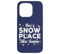 Snowflakes There Is Snow Place Like Home For Winter Holiday Carcasa para iPhone 15 Pro