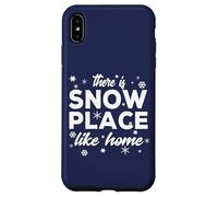 Snowflakes There Is Snow Place Like Home For Winter Holiday Carcasa para iPhone XS MAX