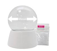 SNOWGLOBE for you - DO IT YOURSELF Bola de Nieve, 6,5 x 6,5 x 8,5 cm