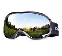 Snowledge Gafas de Esquí, Máscara Gafas de Esqui Hombre Snowboard Nieve Espejo para Hombre Mujer Adultos Juventud Chicos Chicas Anti Niebla Gafas de Esquiar OTG Protección UV Esférica Lente