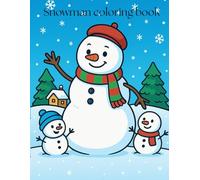 Snowman Coloring book
