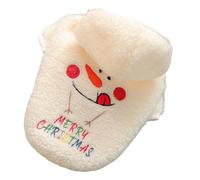 Snowman Dog Hoodie - Adjustable Warm Pet Coat | Polyester Costume for Winter, Fall, Halloween, Thanksgiving, Birthday, Christmas, Small Dogs (M Size 3.5-4kg), Home, Travel
