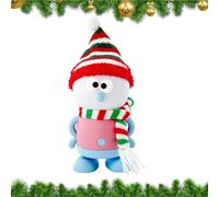 Snowman Infinity Light | Multi-Coloured Christmas Lightt | LED Rechargeable Tabletop Lantern for Home Nursery Kids Room Gathering Dormitory Hotel Apartment, Wedding,Birthdays Party,Gardens