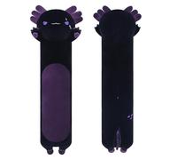 SNOWOLF Cojín Largo de Axolotl, Juguete de Peluche Suave Kawaii, Adorable Cojín de Abrazo para Niños (110 cm, Morado)