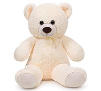 SNOWOLF Osito de Peluche Lindo Peluche Suave Lindo Regalo de Juguete Infantil muñeca Oso niño cumpleaños niña San Valentín navideño (40 cm, Crema)