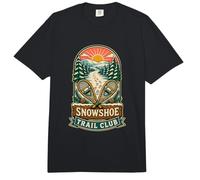 Snowshoe Trail Club Raquetas Senderismo Invernal Comfort Colors Adult Heavyweight T-Shirt