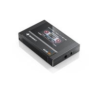SnowSky/FiiO Echo, Mini reproductor de MP3 HiFi Bluetooth, reproducción de 15 horas, control de volumen independiente con salidas de auriculares de 3,5 mm/4,4 mm (negro)