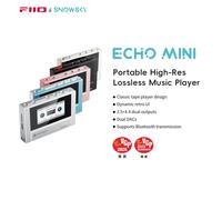SnowSky/FiiO Echo Mini reproductor de música pura MP3 Bluetooth HiFi, reproducción de 15 horas, salida de auriculares de 3,5 mm/4,4 mm Pink