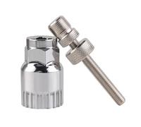 Snowtain Extractor de Eje de Pedalier de Bicicleta Llave de Pedalier para Bicicleta de 20 Dientes Antideslizante,Herramienta Extractor de Manivela para Pedalier Shimano/VP/FSA/LP