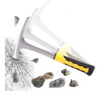 Snowtain Martillo geológico de acero al carbono punta punta multifuncional