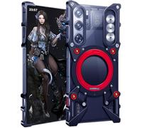 SNOWtreeAA Funda de Metal Creativa para ZTE Nubia REDMAGIC 9 Pro 5G. Red Magic 9 Pro+ Carcasa/Caja del Teléfono Móvil del Juego