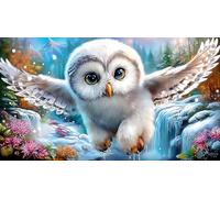 Snowy-búho Puzzle de 1000 Piezas para Juguetes Infantiles Juegos educativos clásicos Decoración 38x52cm/1000pcs