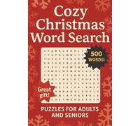 Snowy Christmas Nights Word Search:: 25 Fun Puzzles for Adults, Teens, and Seniors. Celebrate the Season.. 6"x9"
