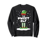 Snowy Christmas Sweet Elf Matching Family Cute Christmas Costume Sudadera