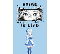 Snowy Days - Anime Is Life (Winter Edition): Süßes Anime Notizbuch | 120 Seiten | 5 x 8 Zoll | Liniert