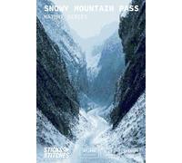Snowy Mountain Pass Cross stitch pattern book | Nature series | Flower cross stitch | Botanical embroidery
