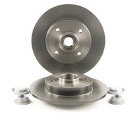 SNR Discos de freno para PEUGEOT: 207, 307, 208, 2008 & CITROËN: C3, DS3, C3 Aircross, C4, C4 Cactus, C3 Picasso & DS: DS3 (Ref: KF159.57U)