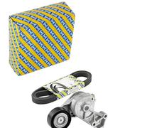 SNR Juego de correas trapeciales poli V KA857.06 Compatible con VW Polo V Hatchback 6R1, 6C1 Golf 4 Hatchback 1J1 Polo IV Hatchback 9N, 9A, SKODA Fabia II Combi 545, SEAT Ibiza IV Hatchback 6J5, 6P1