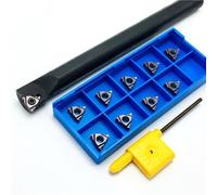 SNR0012M11 SNR0008K11 SNR0010K11 SNR0013N11 SNR0016Q11 portaherramientas de torno de hilo interno, 10 Uds. MMT11IR AG60, inserto de carburo SNR Herramienta de Torno(SNR0016Q11,MMT11IR AG60 VP15TF)