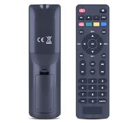 Snrigw Mando a distancia de repuesto adecuado para TeleSystem Digital Terrestre Decodificador HEVC HD HDR HLG TS6815 T2HEVC DVB-T2