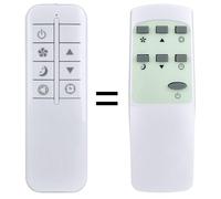Snrigw Mando a distancia de repuesto para aire acondicionado CostWay | Para Arlec PA0802GB PA0803GB/Amcor SF8000E-V3/Honeywell HX07CESAWG/Coolblus/Nedis/Fiogohumi/Jymipa/Electri/Goldair