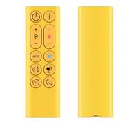 Snrigw Mando a distancia de repuesto para Dyson purificador de aire, ventilador sin hojas HP04 HP05 HP06 HP09 (amarillo)