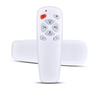 Snrigw Mando a distancia de repuesto para Vibro Shaper EILISON ROTAI, para FitMax 3D XL Vibration blanco, para dispositivo de entrenamiento de placas vibratorias ADVENOR