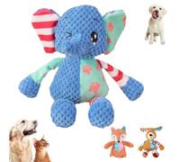 Snrtevu Juguete de peluche inmortal chirriante, juguetes de peluche para perros con chirriadores, juguetes chirriantes de peluche, juguetes para perros masticadores inmortales, hechos para tus