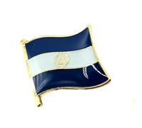 SNS Components Pin de metal con bandera de Nicaragua América Central, Metal