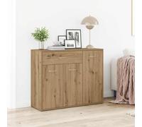 Snsowed Aparador Madera de ingeniería Roble artisian 88x30x70 cm, Mueble Salon, Aparadores para Salon, Mueble Comedor, Mueble Auxiliar Salón, Armario Salon, Mueble Aparador - 861141