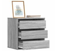 Snsowed Cajonera de Esquina Madera ingeniería Gris Sonoma 60x41x58 cm, Comoda Dormitorio, Muebles Dormitorio, Cajonera para Armario, Gavetero Dormitorio, Cómodas Y Cajoneras - 852848