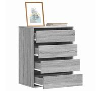 Snsowed Cajonera de Esquina Madera ingeniería Gris Sonoma 60x41x76 cm, Comoda Dormitorio, Muebles Dormitorio, Cajonera para Armario, Gavetero Dormitorio, Cómodas Y Cajoneras - 852875