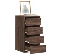 Snsowed Cajonera de Esquina Madera ingeniería marrón Roble 40x41x76 cm, Comoda Dormitorio, Muebles Dormitorio, Cajonera para Armario, Gavetero Dormitorio, Cómodas Y Cajoneras - 852867