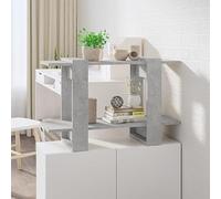 Snsowed Estantería/Divisor de Espacios Gris hormigón 80x30x51 cm, Libreria Estanteria, Muebles Auxiliares, Estanterias Almacenaje, Mueble Almacenaje, Mueble Organizador, Estanteria Oficina - 811596