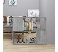 Snsowed Estantería/Divisor de Espacios Gris Sonoma 80x24x63 cm, Libreria Estanteria, Muebles Auxiliares, Estanterias Almacenaje, Mueble Almacenaje, Mueble Organizador, Estanteria Oficina - 826645