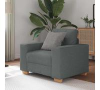Snsowed Sillón de Tela Gris Oscuro 59 cm, Butacas De Cine, Sillones Salon, Sillon Tantra Sexual, Sillón De TV, Sillon Lactancia - 4105059