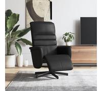 Snsowed Sillón reclinable con reposapiés Cuero sintético Negro, Butacas De Cine, Sillones Salon, Sillon Tantra Sexual, Sillón De TV, Sillon Lactancia - 356703