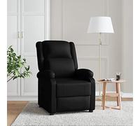 Snsowed Sillón reclinable de Cuero sintético Negro, Butacas De Cine, Sillones Salon, Sillon Tantra Sexual, Sillón De TV, Sillon Lactancia - 340169