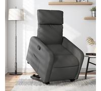 Snsowed Sillón reclinable elevable de Tela Gris Oscuro, Butacas De Cine, Sillones Salon, Sillon Tantra Sexual, Sillón De TV, Sillon Lactancia - 3206700