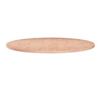 Snsowed Superficie de Mesa, Tablero Mesa, Encimera Cocina, Mueble Baño, Tableros para Mesas De Comedor, Encimera Baño, Redonda Madera de Roble sin Tratar ?60x1,5cm