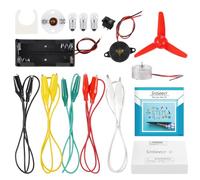 Sntieecr Kit de Motor de Circuito Eléctrico, Kit de Motor de Corriente Continua con Pequeño Motor Eléctrico, Kit de Circuito Eléctrico para Niños, Kits Educativos de Aprendizaje Montessori