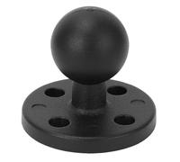 SNTSNTBOM Base de Montaje de aleación de Aluminio de Grado Marino para Barcos, Kayaks, Camiones, mecanizado CNC con Bola de Goma Antideslizante, patrón de Orificios AMPS,